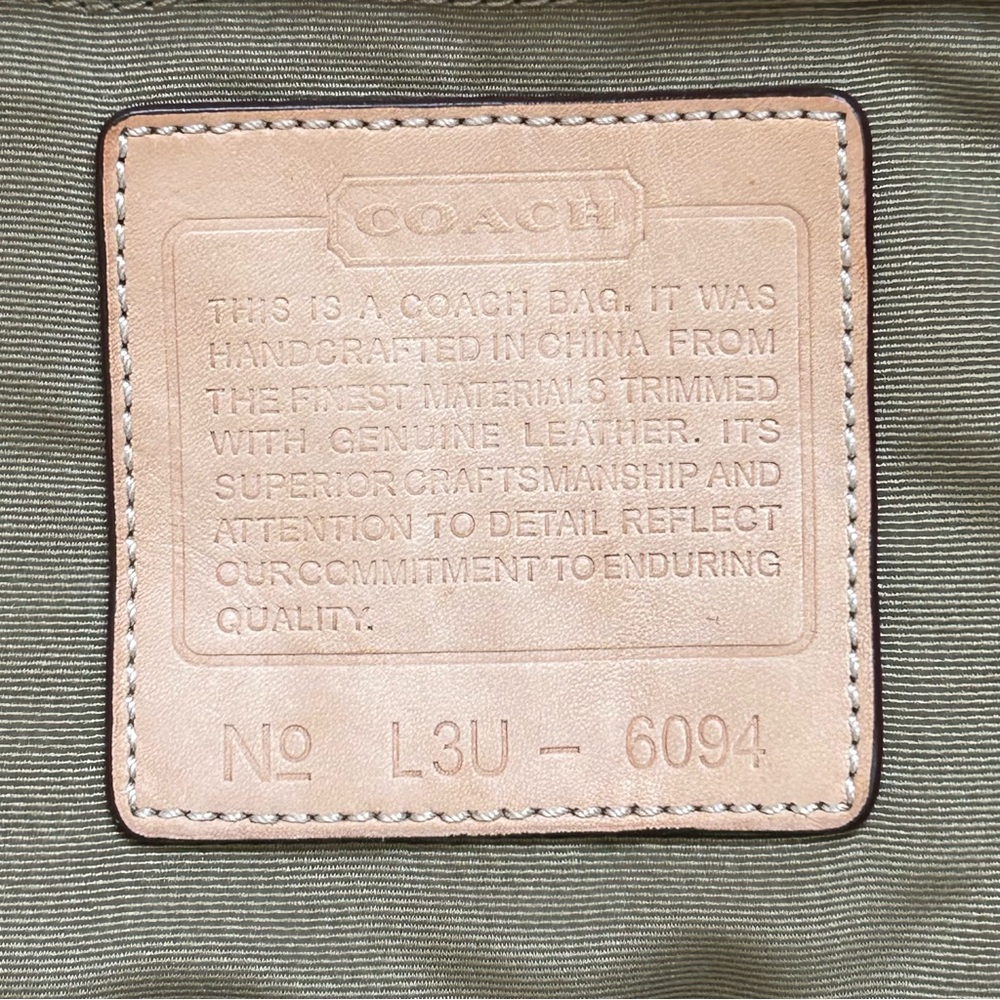 Coach HOT PINK Signature Logo Demi Mini Canvas bag - Picture 8 of 15